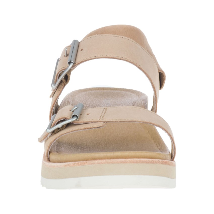 Sandales Merrell Juno Buckle Backstrap Beige Femme | H.K.UIJY